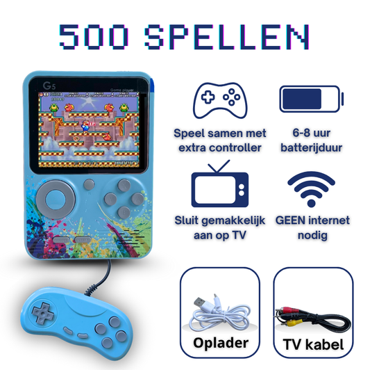 G5 Gamebox | 500 spellen!