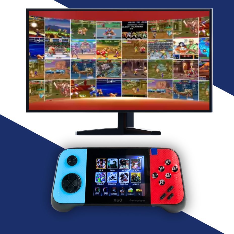 X60 GameBox | 4800+ Spellen